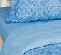 Постельное белье поплин Византия - голубой - фото 4