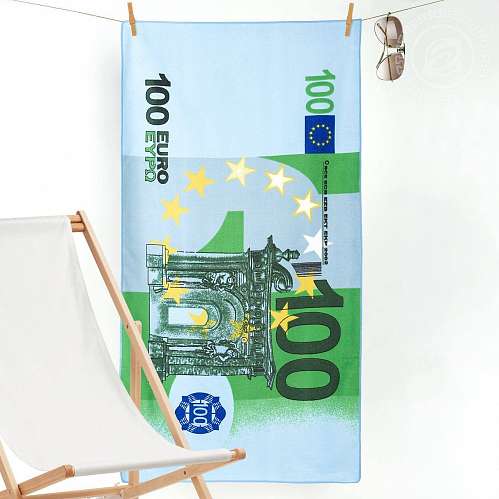 Полотенце пляжное махровое Евро - фото 3