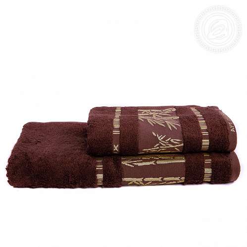 Набор полотенец "Бамбук" (шоколад) - фото 9