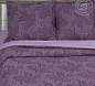 Постельное белье поплин на резинке Вирджиния (фиолетовый) - фото 2