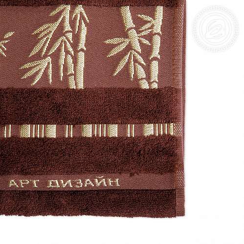 Набор полотенец "Бамбук" (шоколад) - фото 10