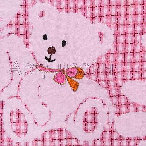 Детское полотенце Розовое - фото 3